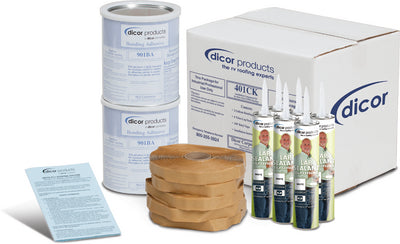 Dicor 401CK-D Rubber Roof Install Kit Dove - LMC Shop