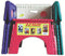 B&R Plastics 101-6SB E-Z Foldz Step Stool - S Blue - LMC Shop