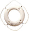 Cal-June HS-30-W 30in White Hard Shell Ring Buo - LMC Shop