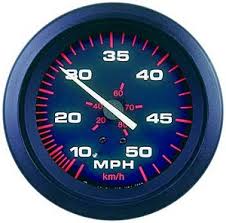 Sierra_11 58342PH Amega Domed 3  Speedometer - LMC Shop
