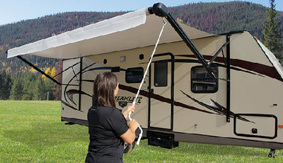 Solera 434725 Awning Hybrid 60.5  Blk - LMC Shop