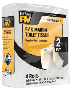 4-Pack Case of Camco RV & Marine Toilet Tissue 16 rolls 2-Ply Ultra Soft - LMC Shop