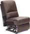 THOMAS PAYNE ARMLESS RECLINER MAJ. CHOC - LMC Shop