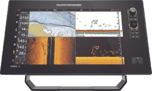 Humminbird 4112401 Apex™ Series Fishfinder/Chartplotter, 19" w/ XM 14 HW MSI T Transom Transducer - LMC Shop