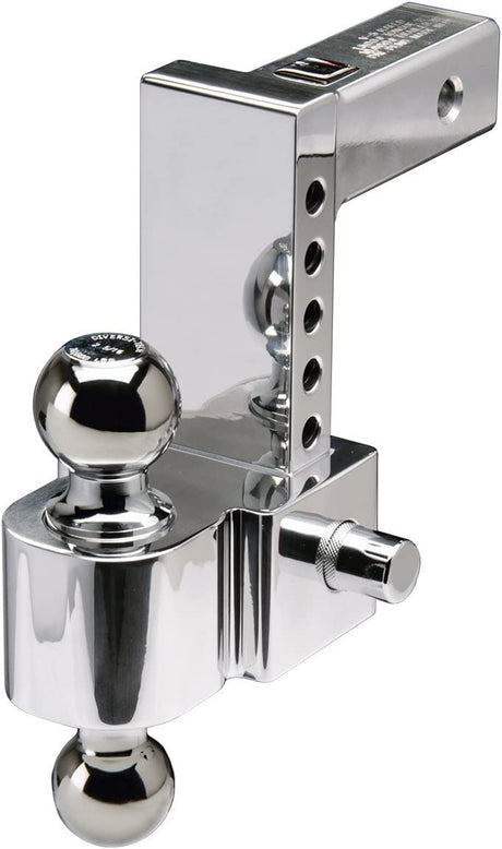 FLASH 6" ADJ PIN SYLE ALUM BALL MOUNT 2"&2 5/6 CHM BALLS - LMC Shop