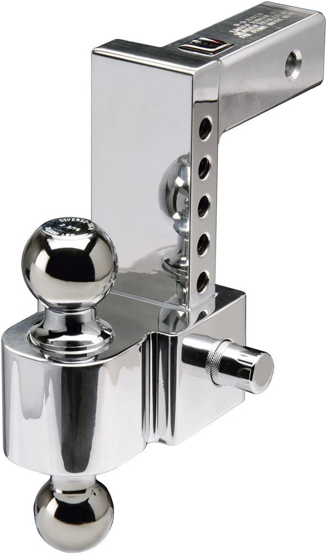 FLASH 6" ADJ PIN SYLE ALUM BALL MOUNT 2"&2 5/6 CHM BALLS - LMC Shop