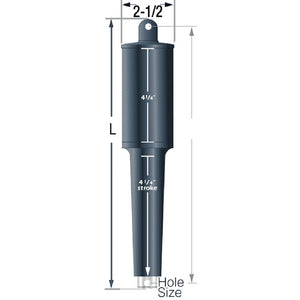 Lenco 15060-001 4 1/4 Stroke Xd Actuator 6ft W - LMC Shop