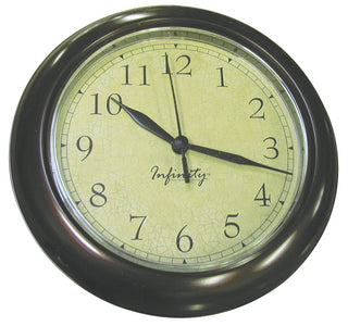 Manufacturers' Select 32000TF-CF-D 6.5in Round Clock With Antique - LMC Shop