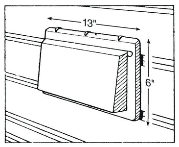 Hengs J11AWHCN New White Vent Cover - LMC Shop