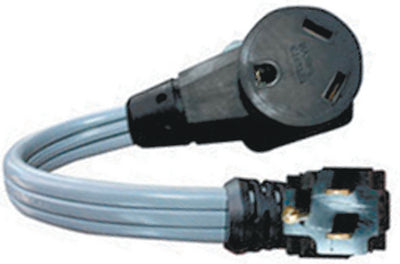 Voltec Industries 16-00568 Flat Wire 15-30 Amp Adptr 12in - LMC Shop