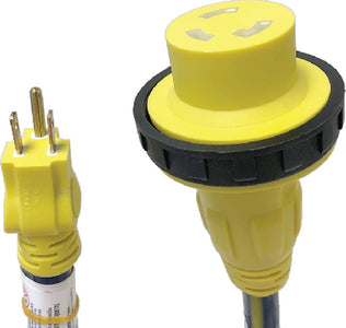Voltec Industries 16-00592 Locking 15-30 Ext Cord 2 Ft - LMC Shop