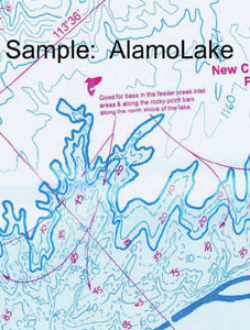 Fish-N-Map 5201 Alamo/san Carlos - LMC Shop