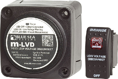 Blue Sea Systems 7635 Low Volt Disconnect 12vdc 65a - LMC Shop