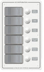 Blue Sea Systems 8273 6 Pos. Vertical White Panel - LMC Shop