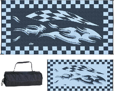 Ming's Mark HA1-CHECKERED 8x12 Patiomat Checkered Flag - LMC Shop