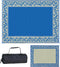 Ming's Mark RC3-BLU 8x20 Patiomat Blue/beige - LMC Shop