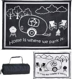 Ming's Mark RH8111 Mat-Rvhome 8'x11' Black-White - LMC Shop