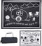 Ming's Mark RH8111 Mat-Rvhome 8'x11' Black-White - LMC Shop