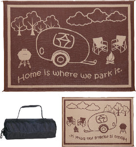 Ming's Mark RH8187 Mat-Rvhome 8'x18' Brown-Beige - LMC Shop