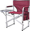 Ming's Mark SL1204-BURGUNDY Deluxe Camping Chair Burgundy - LMC Shop