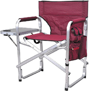 Ming's Mark SL1204-BURGUNDY Deluxe Camping Chair Burgundy - LMC Shop