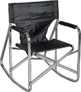 Ming's Mark SL1205-BLACK Camping Chair Rocker Black - LMC Shop