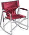 Ming's Mark SL1205-BURGUNDY Camping Chair Rocker Burgundy - LMC Shop
