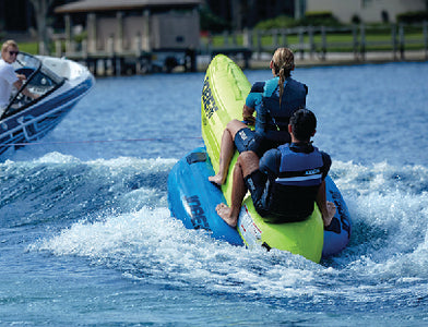 Jobe 230218003-PCS. Towable Chaser 2 Rider Banana - LMC Shop