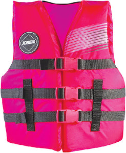 Jobe 247720026 Nylon Vest Youth Hot Pink Ul - LMC Shop