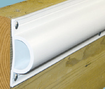 Dock Edge DE1190F D Profile 16ft Roll White - LMC Shop