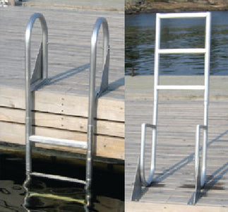 Dock Edge DE2023F Dock Ladder 3 Step Flip Up - LMC Shop