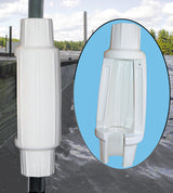 Dock Edge DE91110F Torpedo Bumper 18 Pvc White - LMC Shop