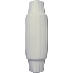 Dock Edge DE91110F Torpedo Bumper 18 Pvc White - LMC Shop