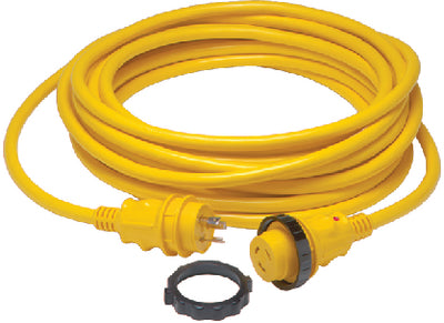 Marinco_Guest_AFI_Nicro_BEP 199119 30a Shore Power Cord Yel 50ft - LMC Shop