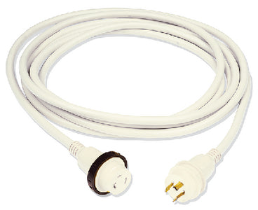 Marinco_Guest_AFI_Nicro_BEP 199120 30a Shore Power Cord Wht 50ft - LMC Shop