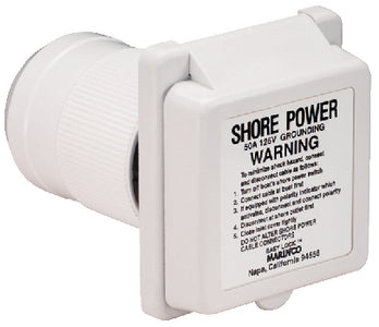 Marinco_Guest_AFI_Nicro_BEP 6351EL-B 50a 125v Inlet W/rear Safety - LMC Shop