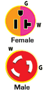 Marinco_Guest_AFI_Nicro_BEP S30-15 Adap 30a Ma Lock/15/20a Fem St - LMC Shop