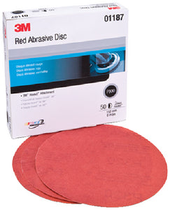 3M Marine 1262 Red Hookit Disc 6 40d 25/bx - LMC Shop