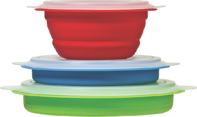 Progressive Intl. CB-20 Collapsible Prep Bowls 3/pk - LMC Shop