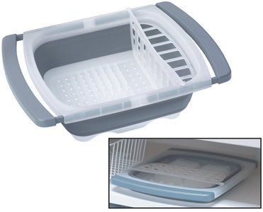 Progressive Intl. CDD-20GY Collapsible Dish Drainer - LMC Shop