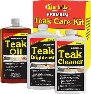 Starbrite 81202 Teak Care Kit Qt Size - LMC Shop