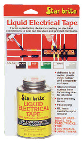 Starbrite 84104 Liq. Electric Tape Black 4 Oz - LMC Shop