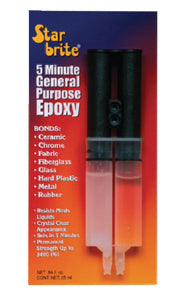 Starbrite 93401 Epoxy Syringe Clear - LMC Shop