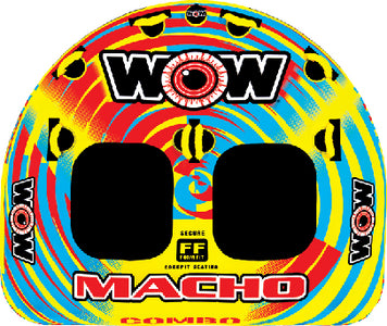 WOW Watersports 16-1010 Towable Macho 2person - LMC Shop