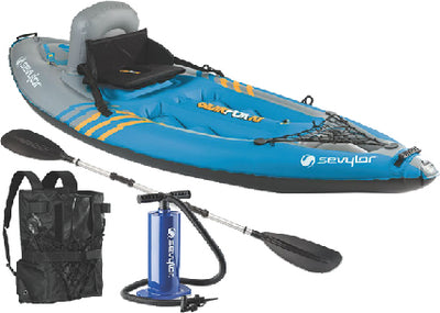 Sevylor 2000014137 Kayak K1 Quik Pak Uncovered - LMC Shop