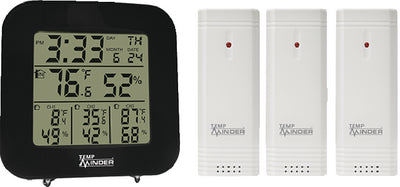 Minder Research MRI-333MX 4-Zone Temp   Humidity Station - LMC Shop