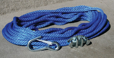 Panther 757000 Anchor Rope 50' W/cleat & Hook - LMC Shop
