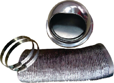 Pinnacle 18-1064 Outside Vent Kit Stainless - LMC Shop