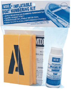 MDR MDR-782W Inflt Boat Nbr Kit White - LMC Shop