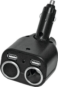 Prime Products 08-5048 Outlet-Dual 12v W-Dual Usb - LMC Shop